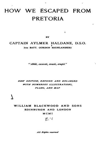 How We Escaped From Pretoria