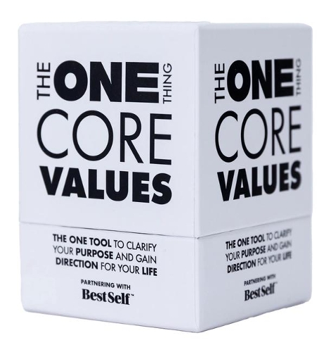 The One Thing Core Value Deck: The One Tool to Clarify Your Purpose and Gain Direction in Your Life