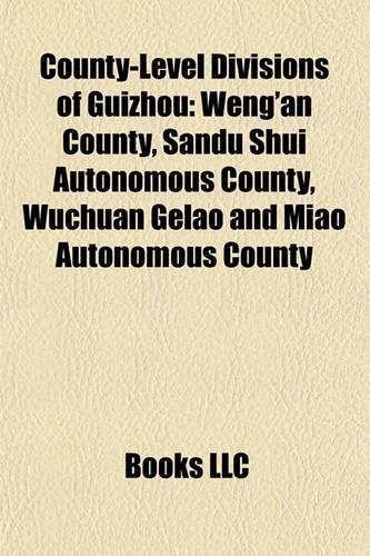 County-Level Divisions of Guizhou