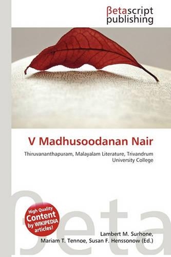V Madhusoodanan Nair