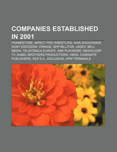 Companies Established in 2001