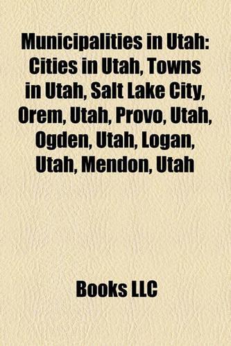 Municipalities in Utah