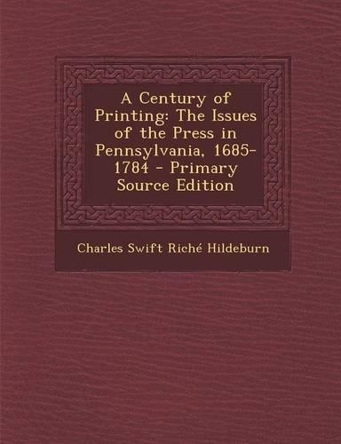 A Century of Printing