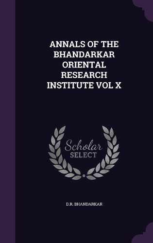 Annals of the Bhandarkar Oriental Research Institute Vol X