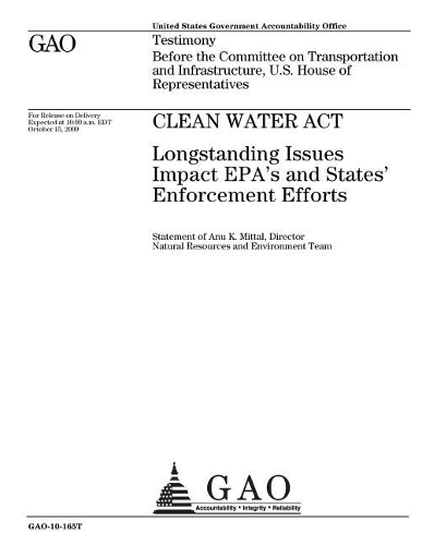 Clean Water ACT: Longstanding Issues Impact Epa's and States' Enforcement Efforts
