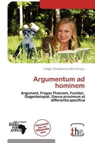 Argumentum Ad Hominem: (German)