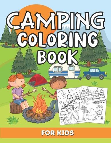 Camping Coloring Book for Kids