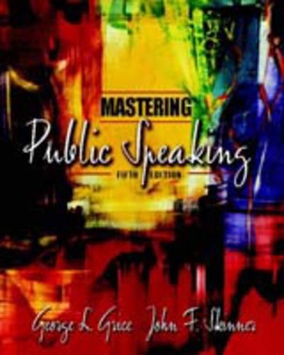 Mastering Public Speaking