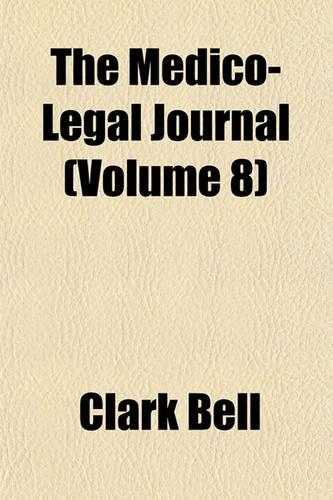 The Medico-Legal Journal Volume 8