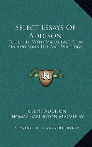 Select Essays of Addison