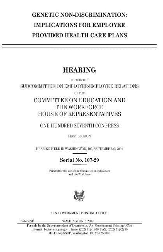 Genetic Non-Discrimination