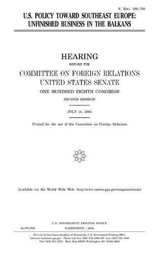 U.S. Policy Toward Southeast Europe