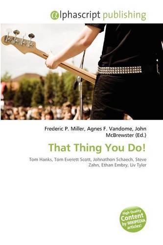 That Thing You Do!: (English)