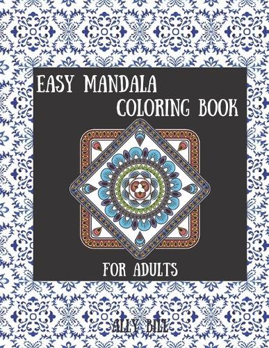 Easy Mandala Coloring Book