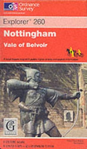 Nottingham: (Sheet 260 Explorer Maps)