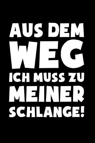 Muss zu Schlange!: Notizbuch / Notizheft für Schlangen Schlangen-Besitzer Schlange-n-Haltr A5 (6x9in) dotted Punktraster