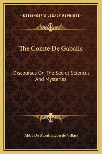 The Comte De Gabalis: Discourses On The Secret Sciences And Mysteries(English)
