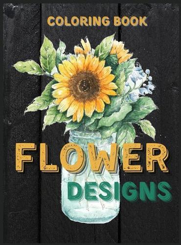 Flower Designs Coloring Book