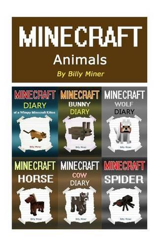 Minecraft: Animals 6 in 1 (Minecraft Box Set, Minecraft Animal Stories, Minecraft Diaries, Minecraft Bundle, Minecraft Childrens Books, Minecraft Animal Diarie(English)