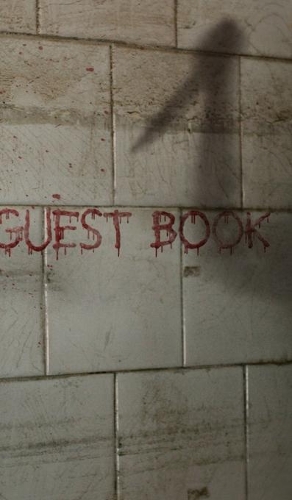 Halloween scream creative journal guest Book