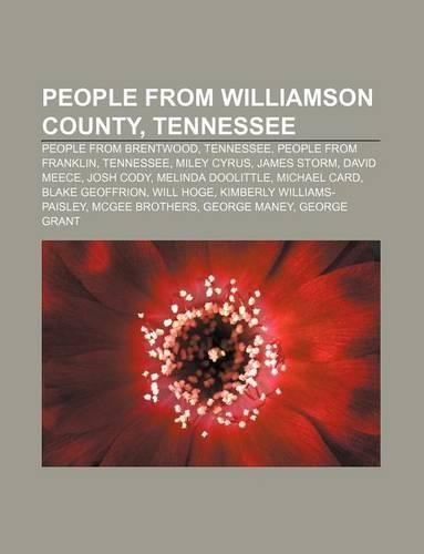 People from Williamson County, Tennessee