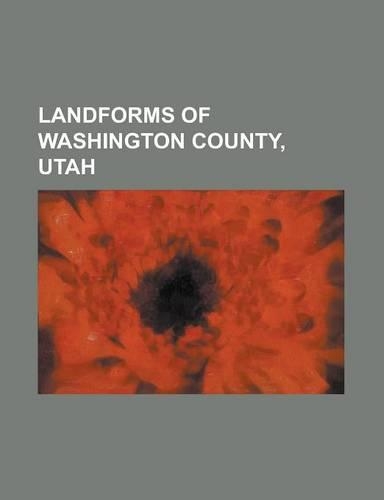 Landforms of Washington County, Utah
