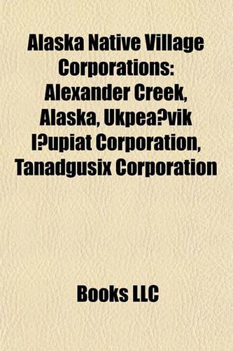Alaska Native Village Corporations