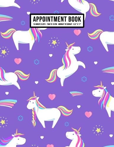 Unicorn Appointment Book
