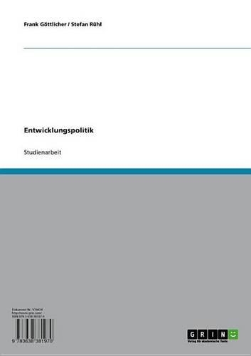 Entwicklungspolitik