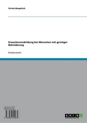 Erwachsenenbildung Bei Menschen Mit Geistiger Behinderung