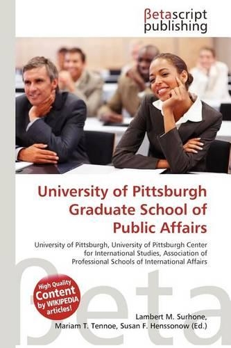 University of Pittsburgh Graduate School of Public Affairs: (English)
