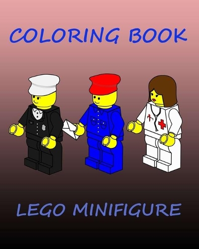 LEGO Minifigure Coloring Book