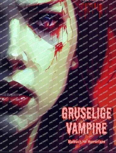Gruselige Vampire Malbuch für Horrorfans Kreative Vampirszenen für Jugendliche und Erwachsene