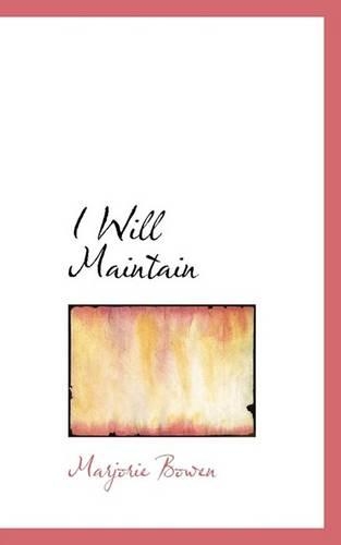 I Will Maintain