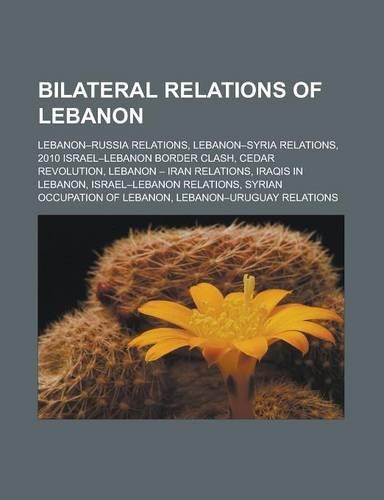 Bilateral Relations of Lebanon