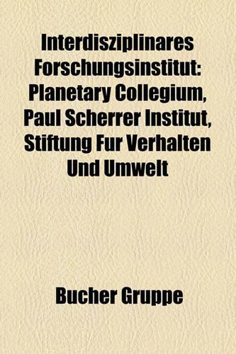 Interdisziplinares Forschungsinstitut