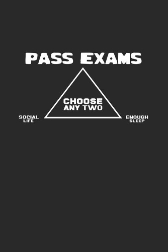 Pass Exams: 6x9 Exam - dotgrid - dot grid paper - notebook - notes