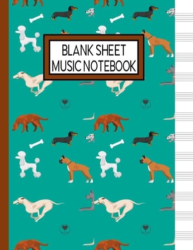 Blank Sheet Music Notebook