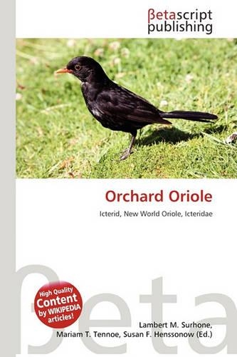 Orchard Oriole: (English)