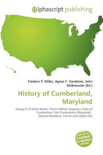 History of Cumberland, Maryland