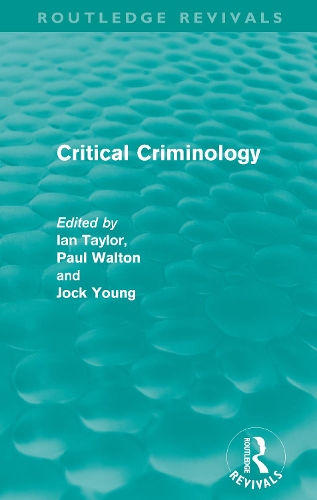 Critical Criminology