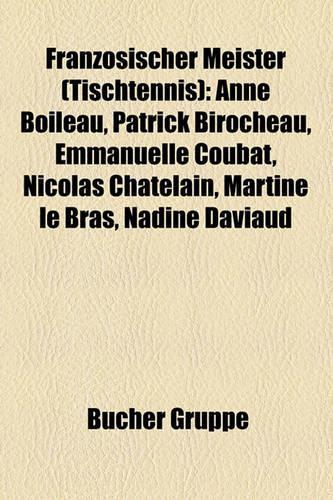 Franzosischer Meister (Tischtennis)