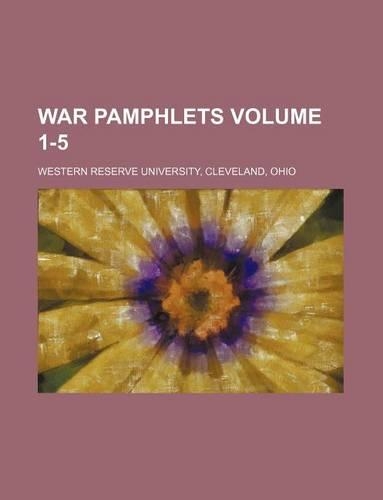 War Pamphlets Volume 1-5: (English)