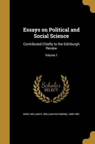 Essays on Political and Social Science