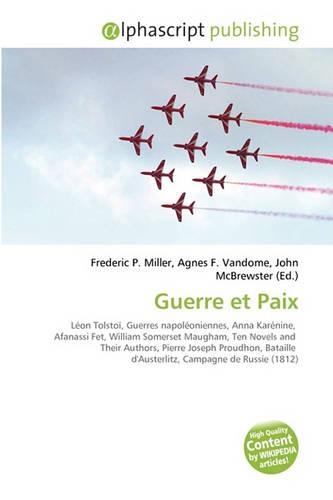 Guerre Et Paix: (English)