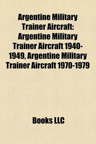 Argentine Military Trainer Aircraft