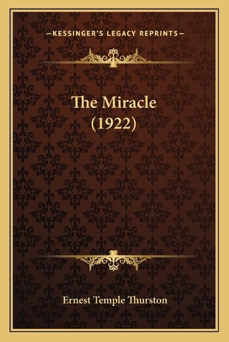 The Miracle (1922)