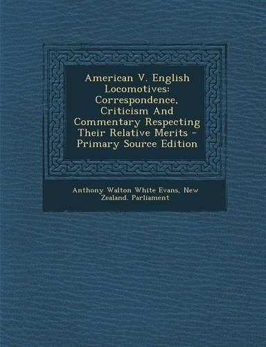 American V. English Locomotives