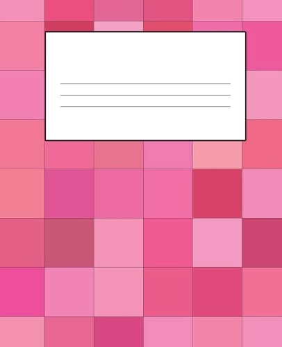 Pink Composition Notebook: Primary Ruled Notebook Lined School Journal - 110 Pages - 7.5 x 9.25" - Children Kids Girls Boys Teens Women Wide Ruled School Composition Books