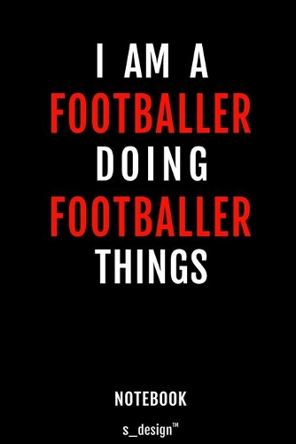 Notebook for Football Players / Footballer